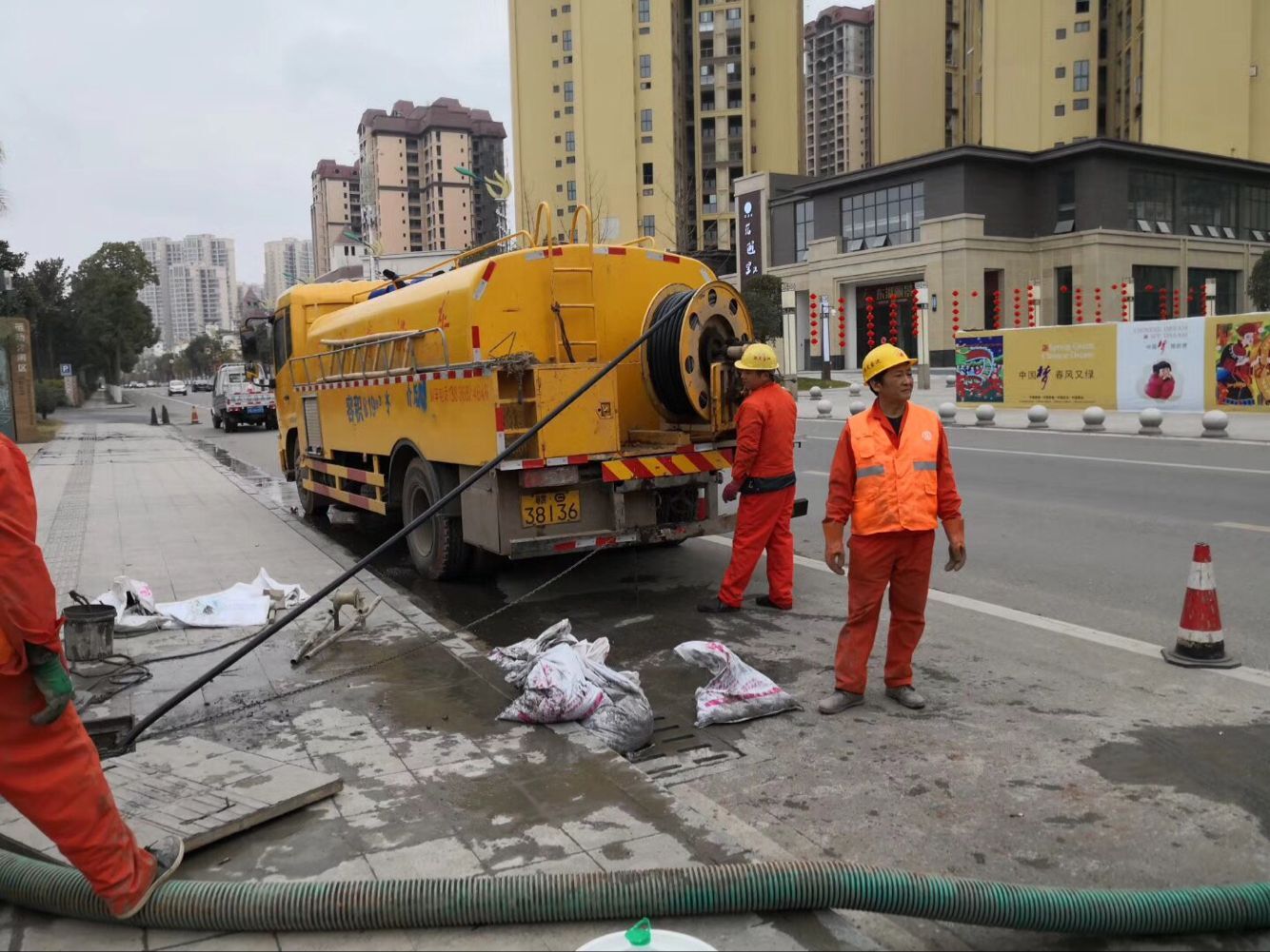 尖扎排污管道清淤-管道清洗